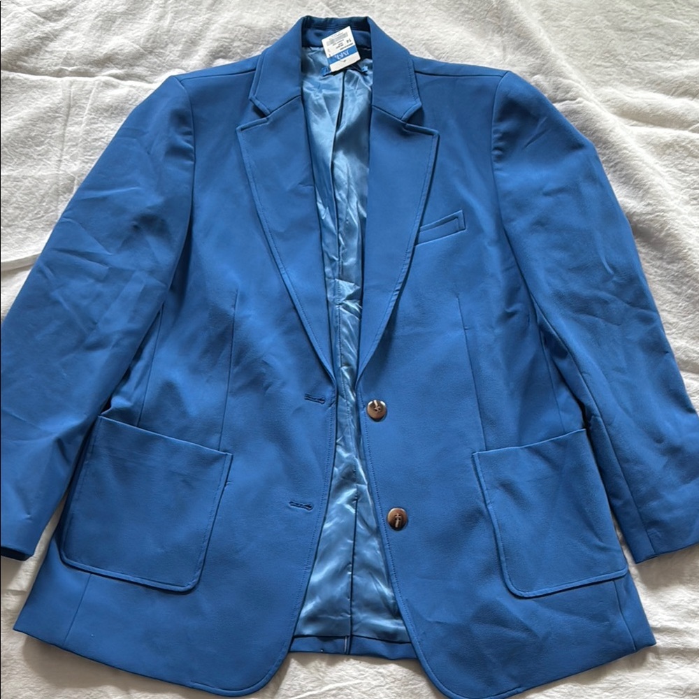 J. McLaughlin Merida Blue Blazer